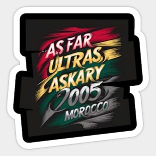 AS FAR,fans team Sticker